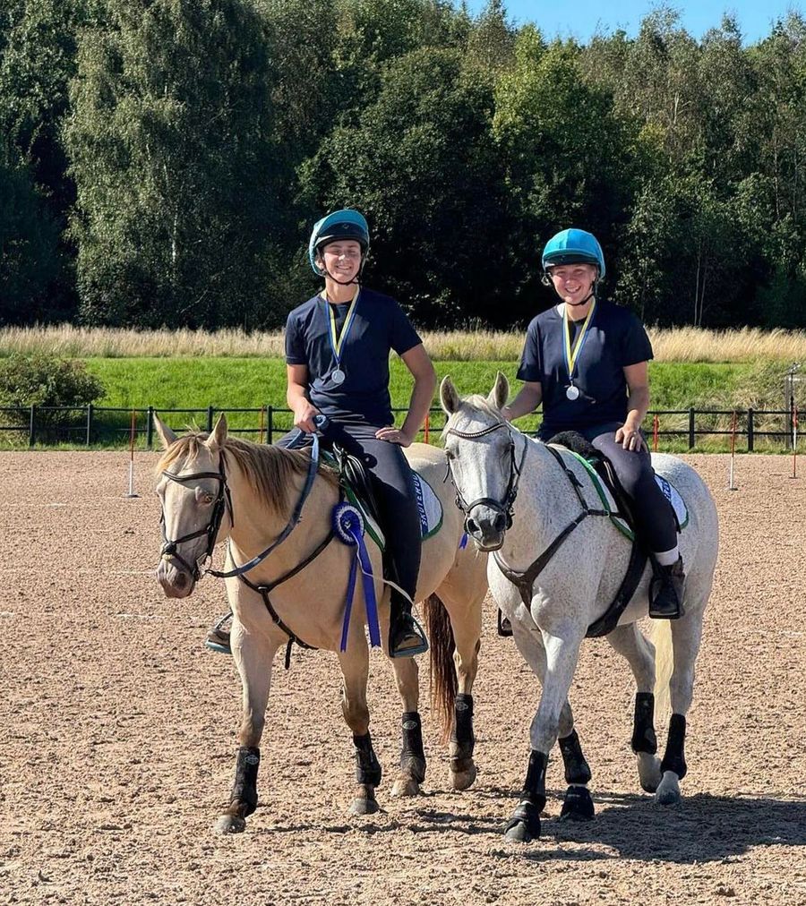 Sam Frenningsmoen sørget for norsk sølv - sammen med svenske Anna Søstrøm. (Foto: Privat)