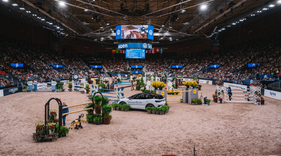 Hestresport/illustrsjonsbilde fra Göteborg Horse Show