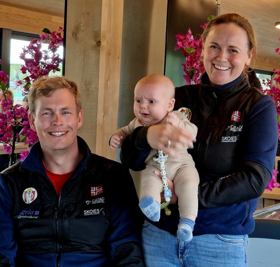 Tom Vidar Gjeldnes og Solveig Fotland Newermann/ NRYF