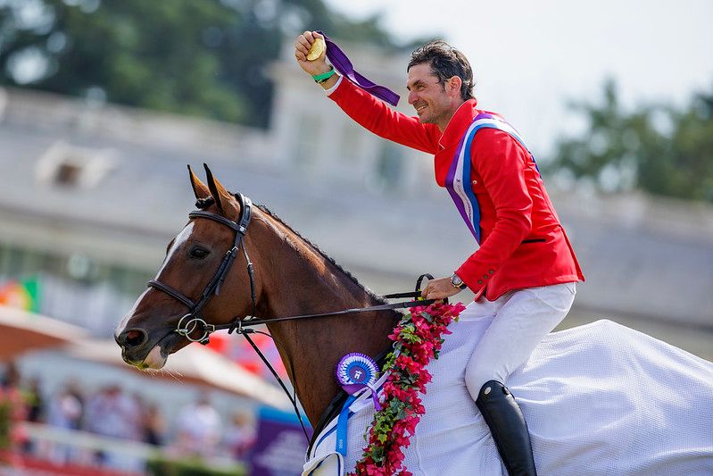 Steve Guerdat/ EM 2023/ Dynamix/ hest/ FEI
