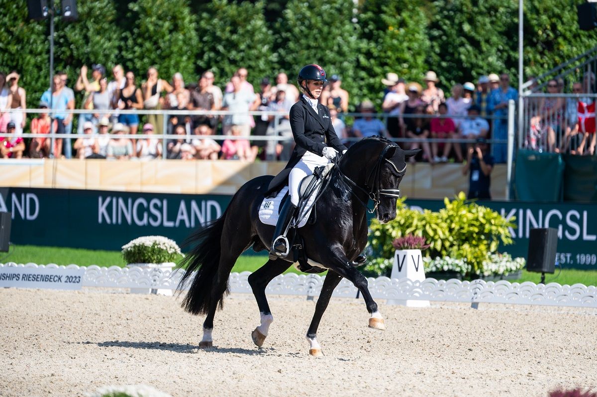 hest / dressur / Isabell Freese / Norges Rytterforbund