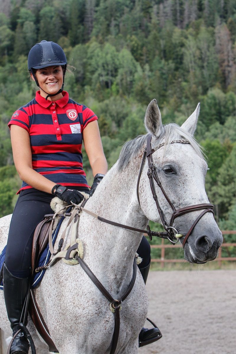 Jeanette Hegg Duestad / skyting / skytter / hest / Norges Rytterforbund