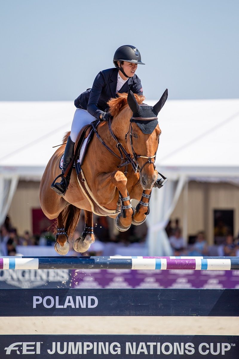 Marie Valdar Longem / hest / sprang / Norges Rytterforbund