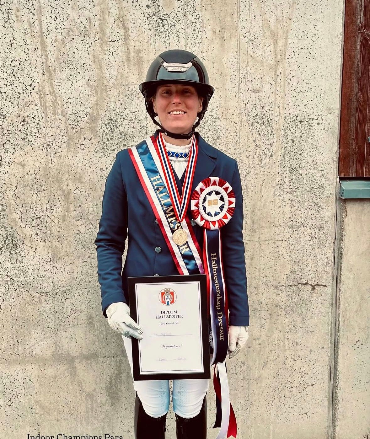 hest / Norges Rytterforbund / paradressur / Ine Nyhuus