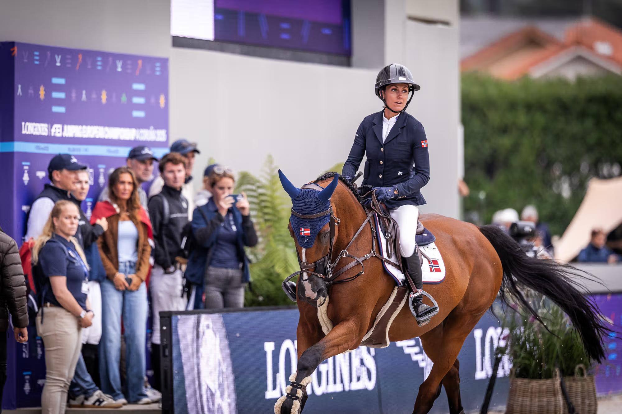 Oda Charlotte Lyngvær er én av de ni norske rytterne som er ventet til start i CSI5*-W-klassene også dette året. (Arkivfoto: Madeleine Delp Bergsjø)