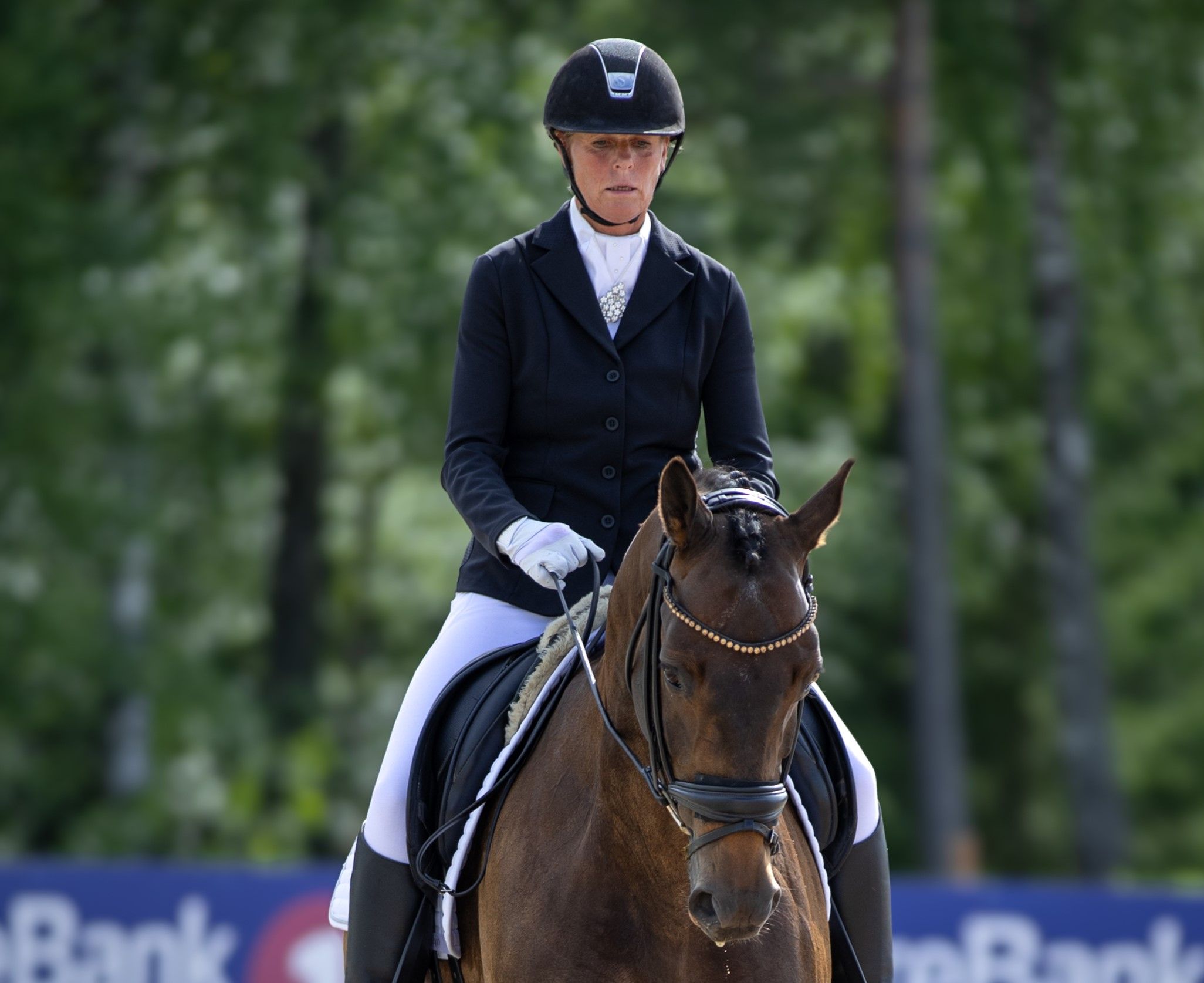 Lisbeth Eriksen Sletten/ hest/dressur/nryf