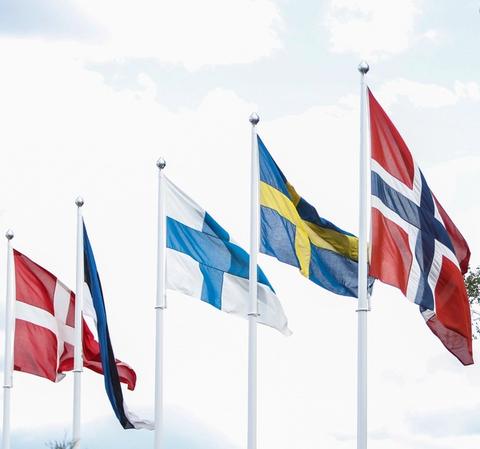 flagg / Norges Rytterforbund