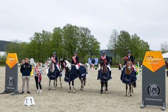 Vinnerlaget under NC ponni/ sprang/ NRYF