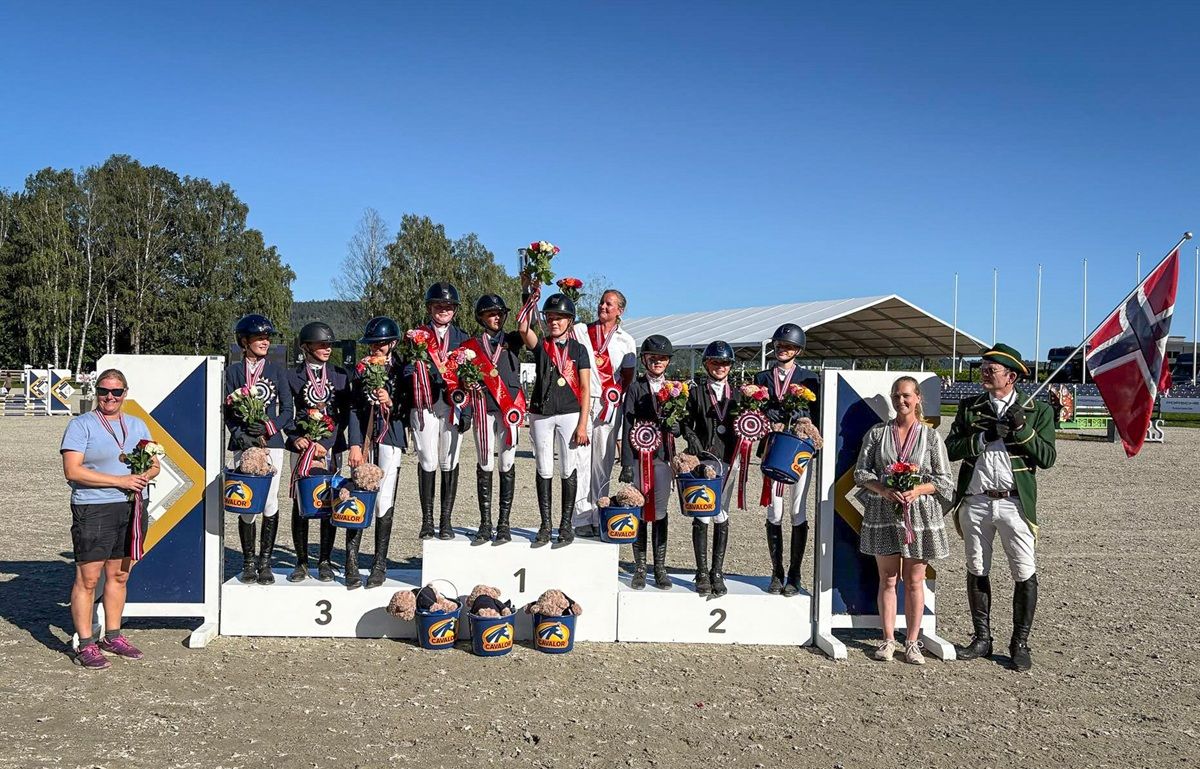 hest / Norges Rytterforbund / lag-NM / ponni / sprang