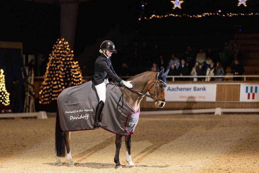 hest / ponni / dressur / Celine Granli / Davidoff / Norges Rytterforbund