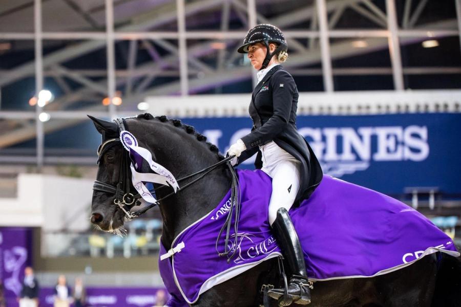 Isabel Freese og Total Hope i æresrunde