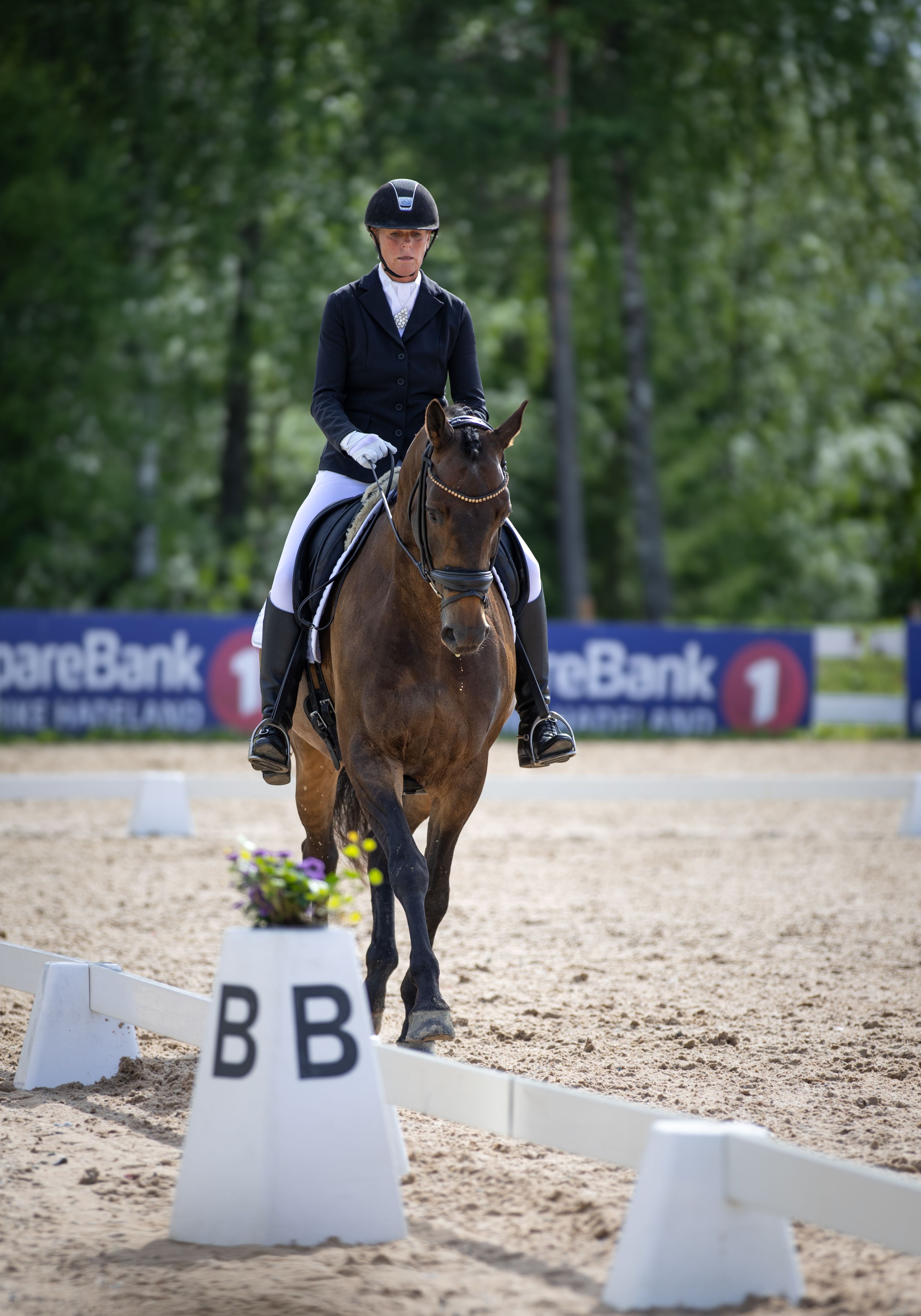 Lisbeth Sletten Eriksen/ hest/ dressur/ nryf