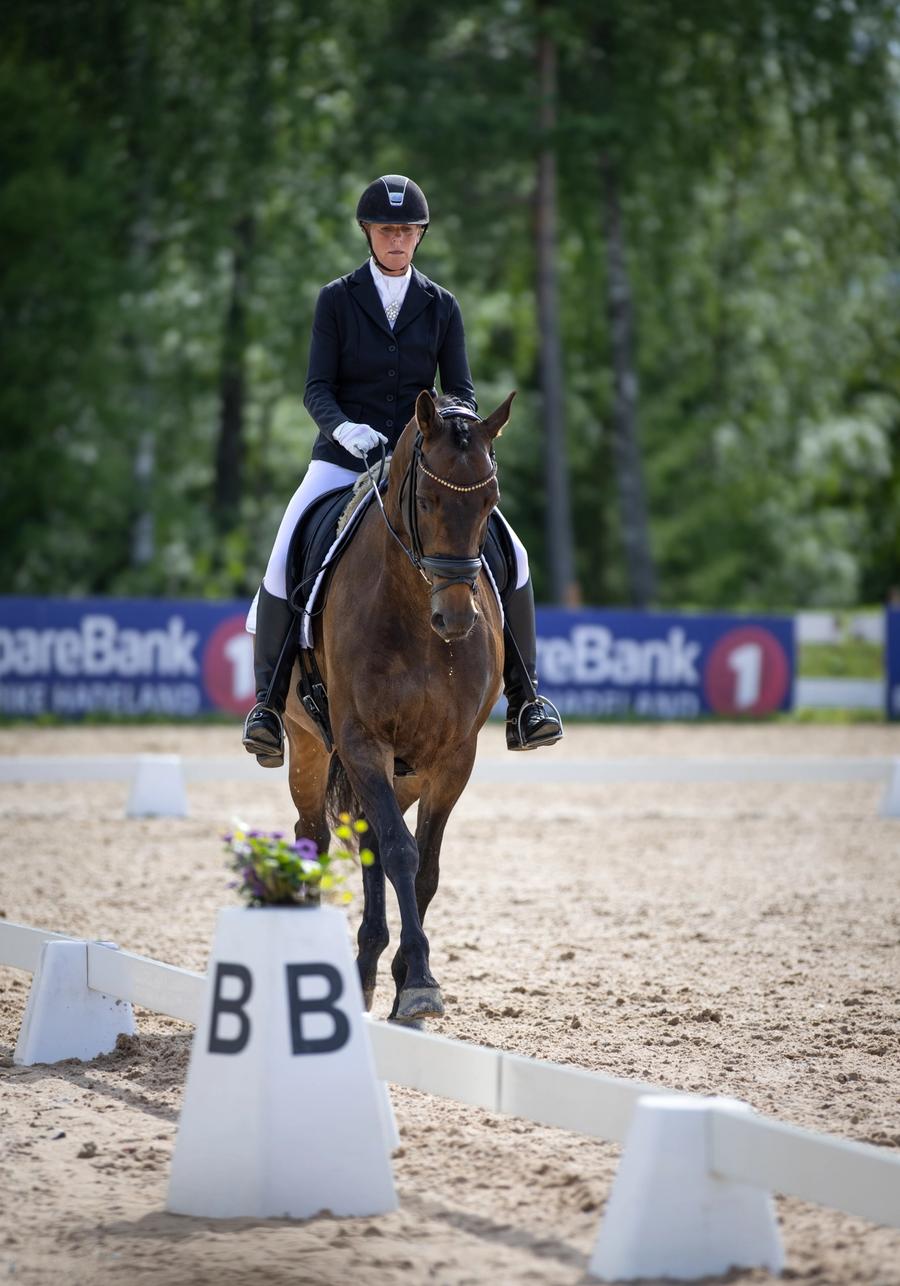 Lisbeth Sletten Eriksen/ hest/ dressur/ nryf