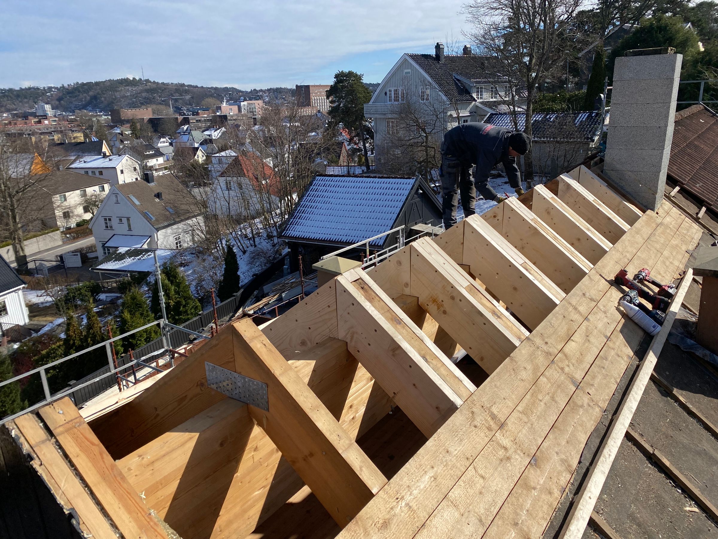 tak jobb takstein lekter og sløyfer