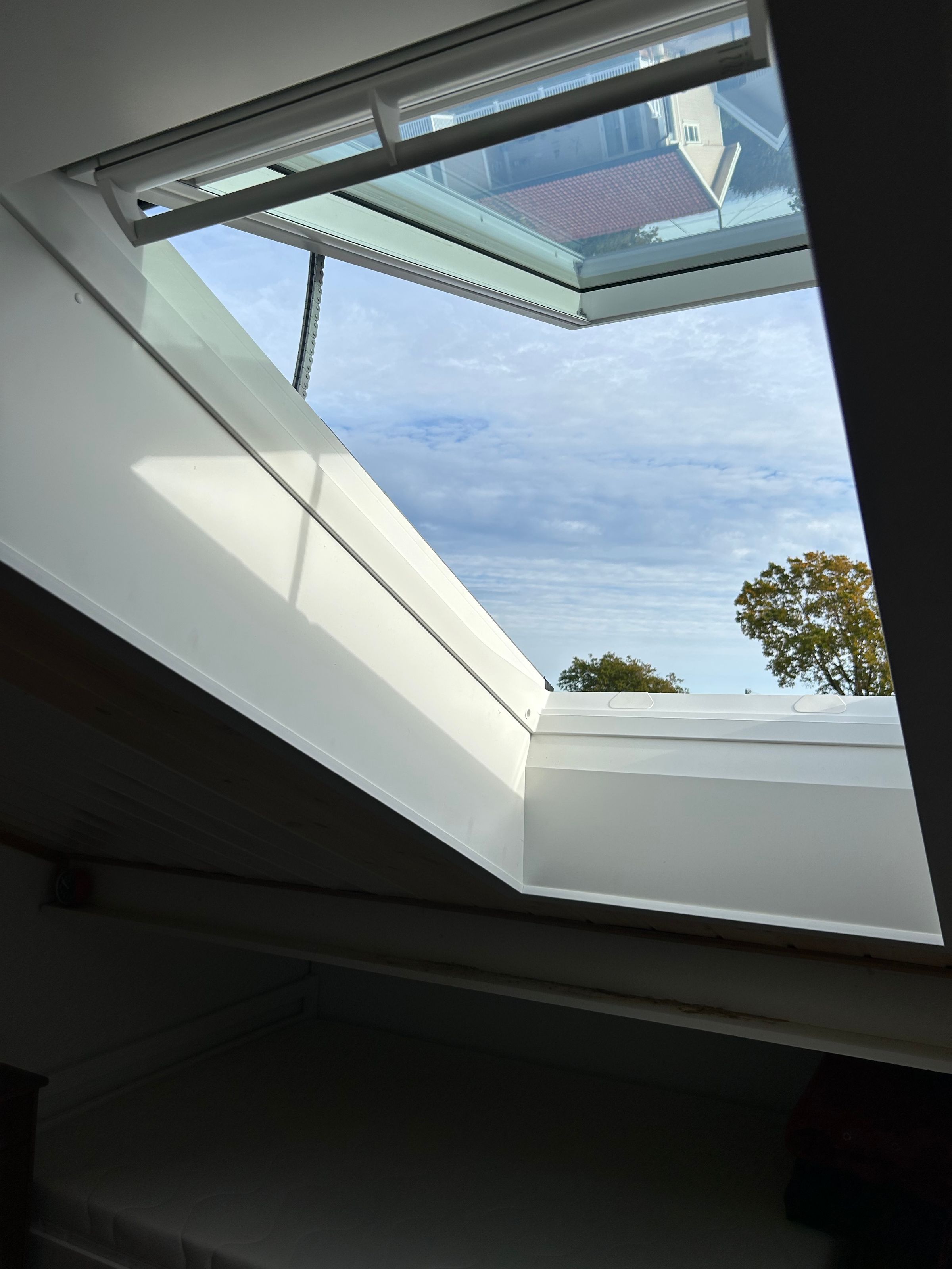 VELUX vindu montert