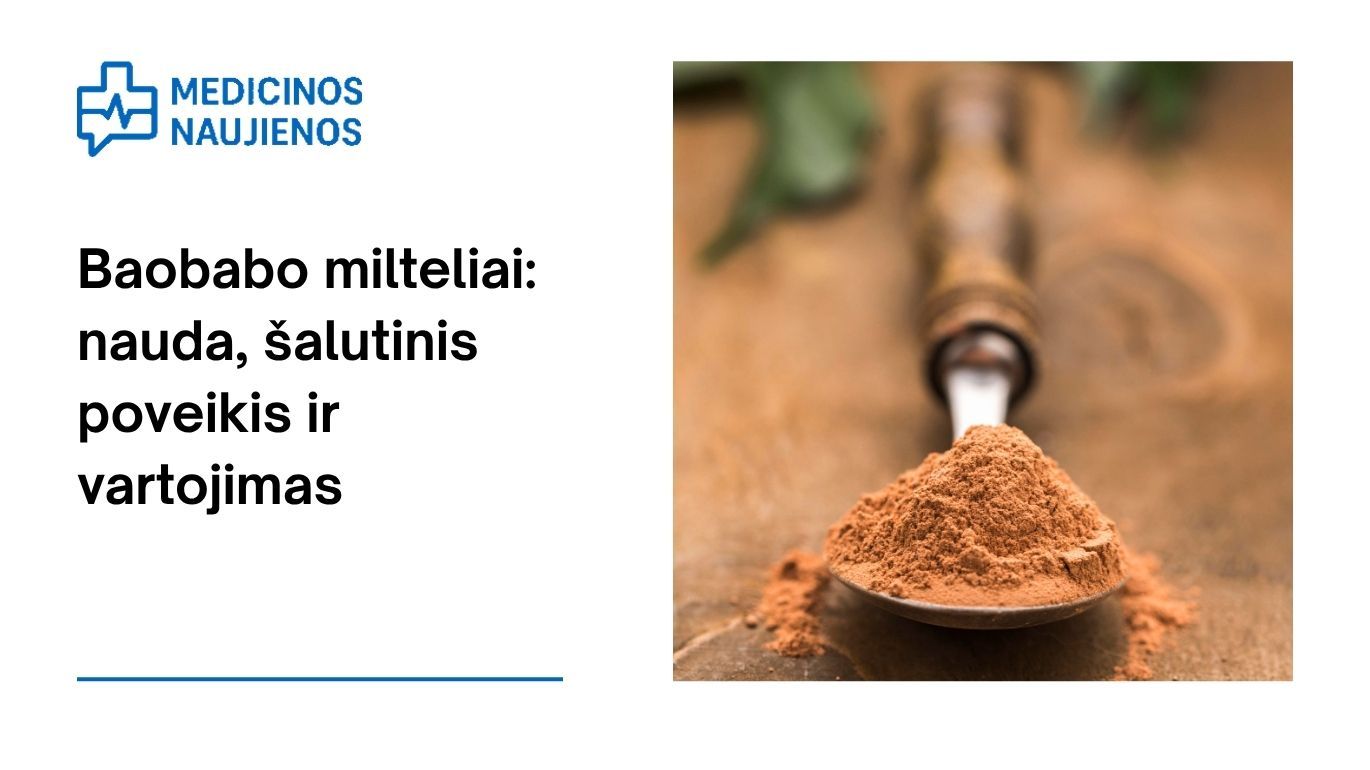 Baobabo milteliai: nauda, šalutinis poveikis, mitybos faktai, naudojimo būdai ir dar daugiau