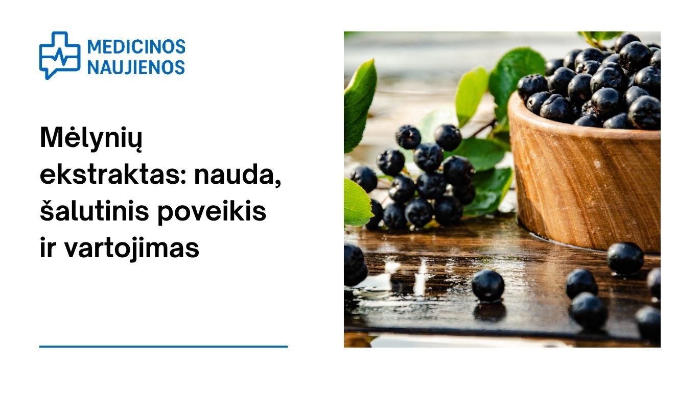 Mėlynių ekstraktas: nauda, šalutinis poveikis, maistingumo faktai, pnaudojimas ir dar daugiau