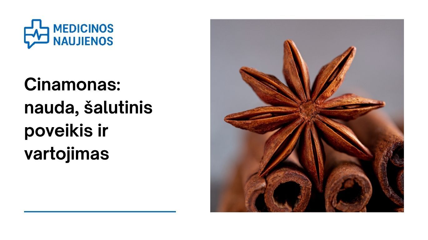 Cinamonas: nauda, šalutinis poveikis, maistingumas, naudojimas ir dar daugiau