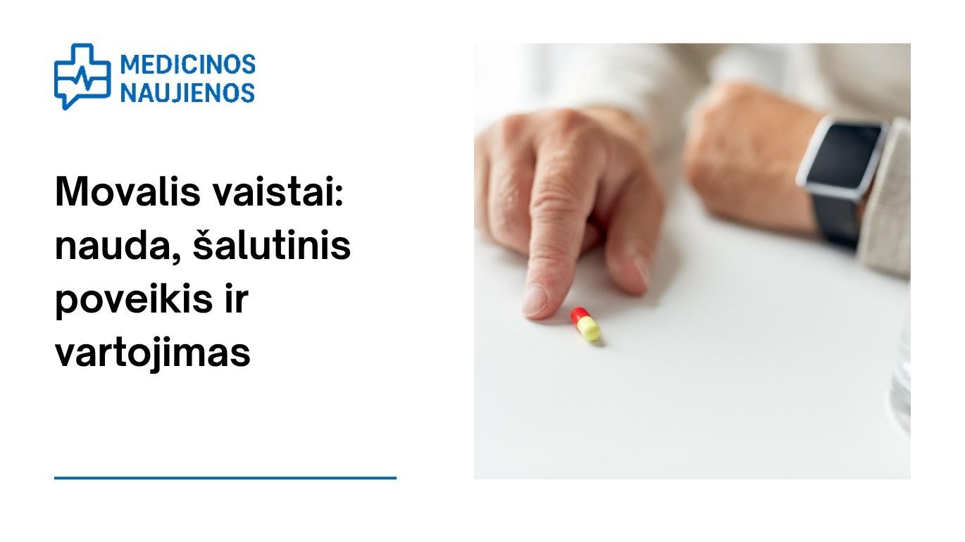 Movalis: kuo jis gali padėti, galimas šalutinis poveikis, kaip vartoti ir dar daugiau