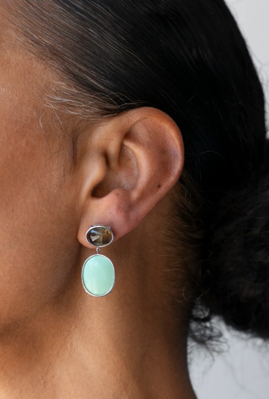 SILVER GRASS EARRINGS