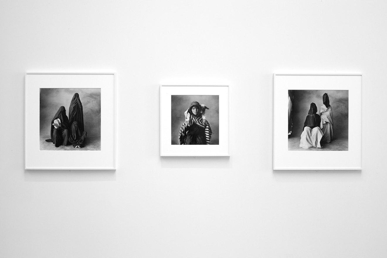 Exhibition views of Irving Penn's "On Assignment" show, 2013. Pace/MacGill Gallery.