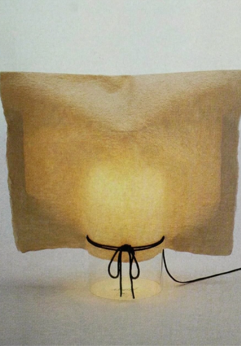 Zukin table lamp by Takenobu Igarashi, 1988