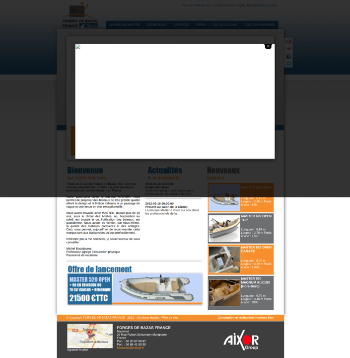 Forges de bazas France Nautic