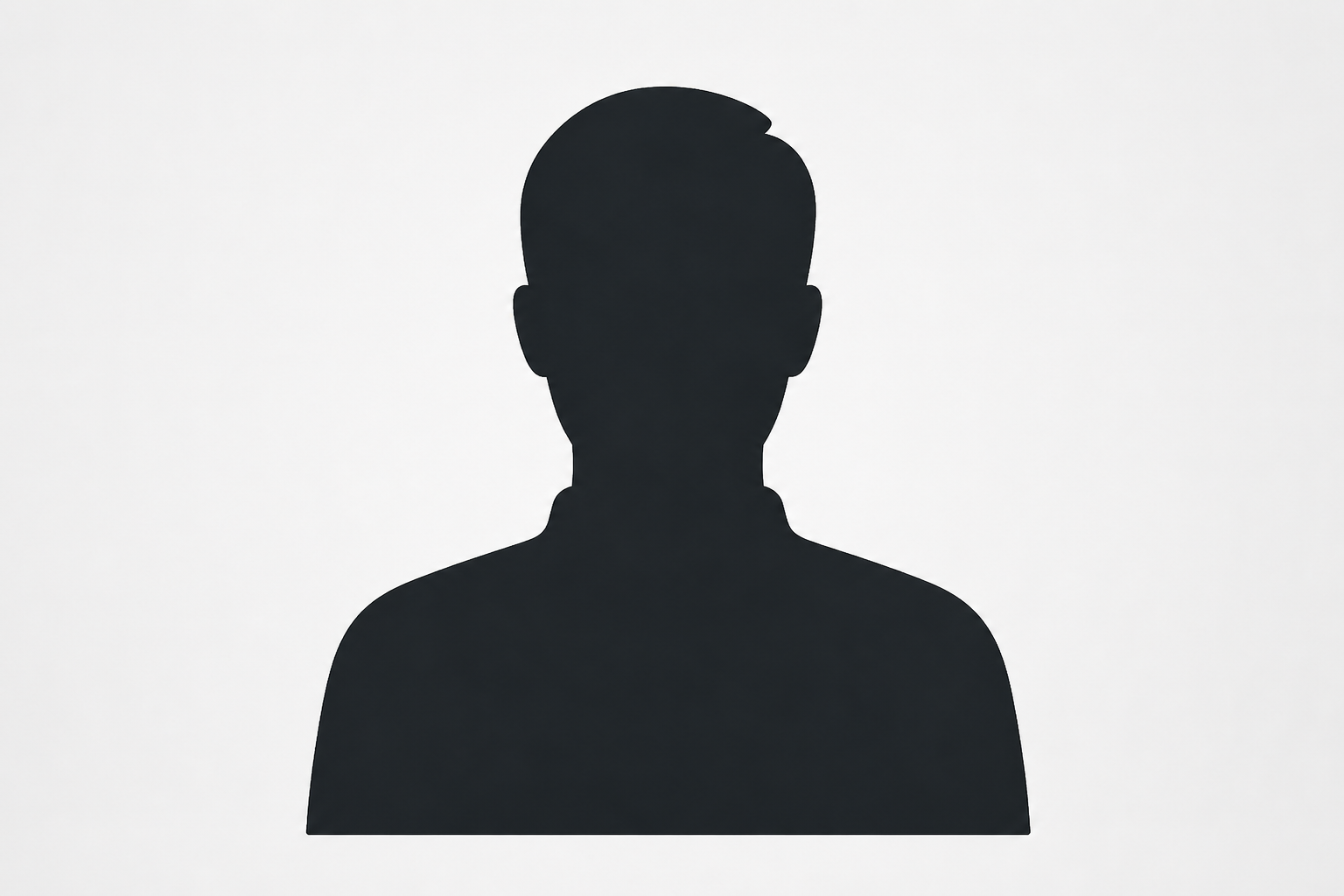 Silhouette of a person.