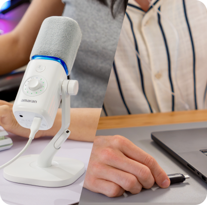 ONE MIC. WIRED OR WIRELESS.