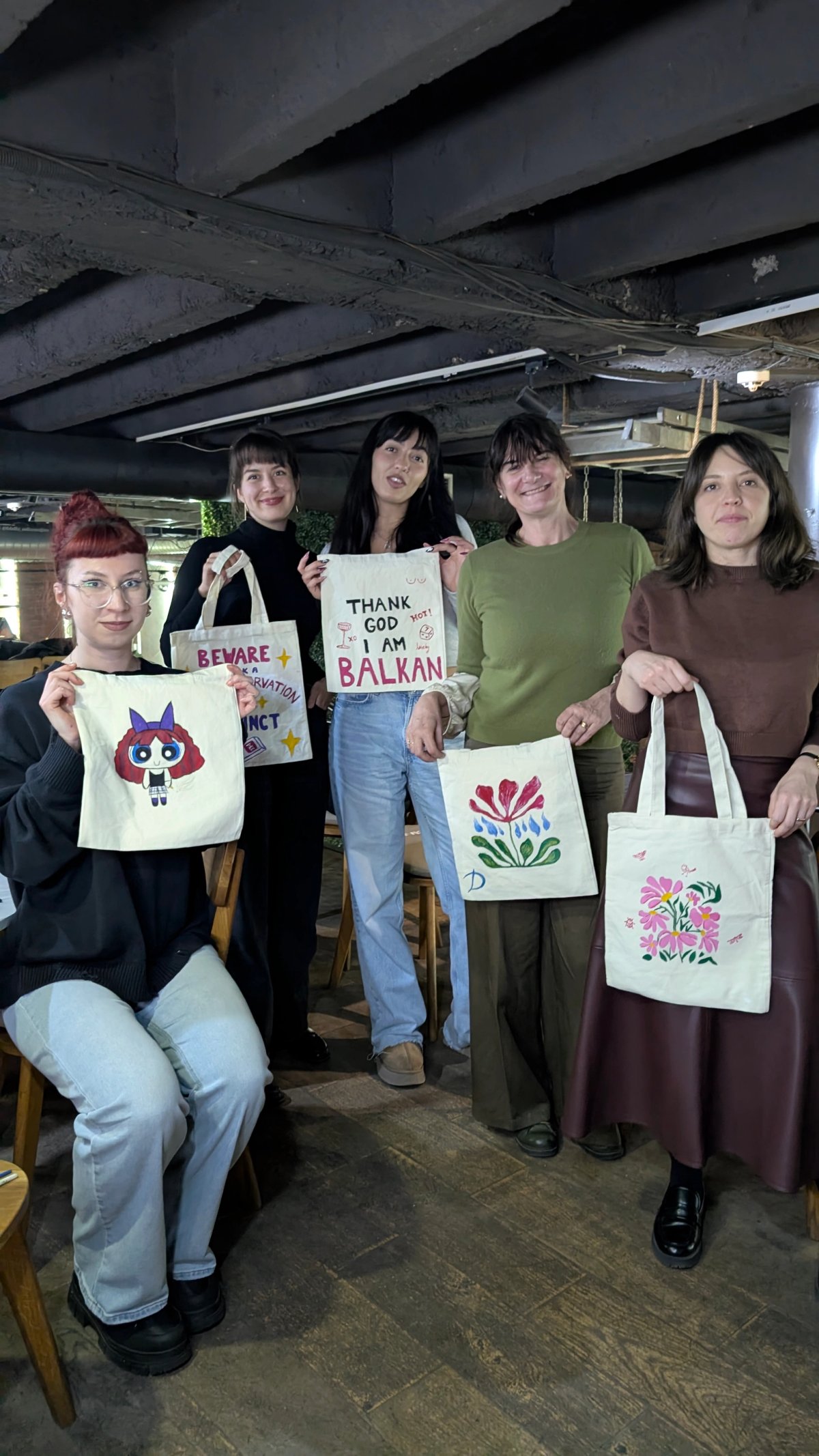 Tote Bag Painting Workshop in Sarajevo
