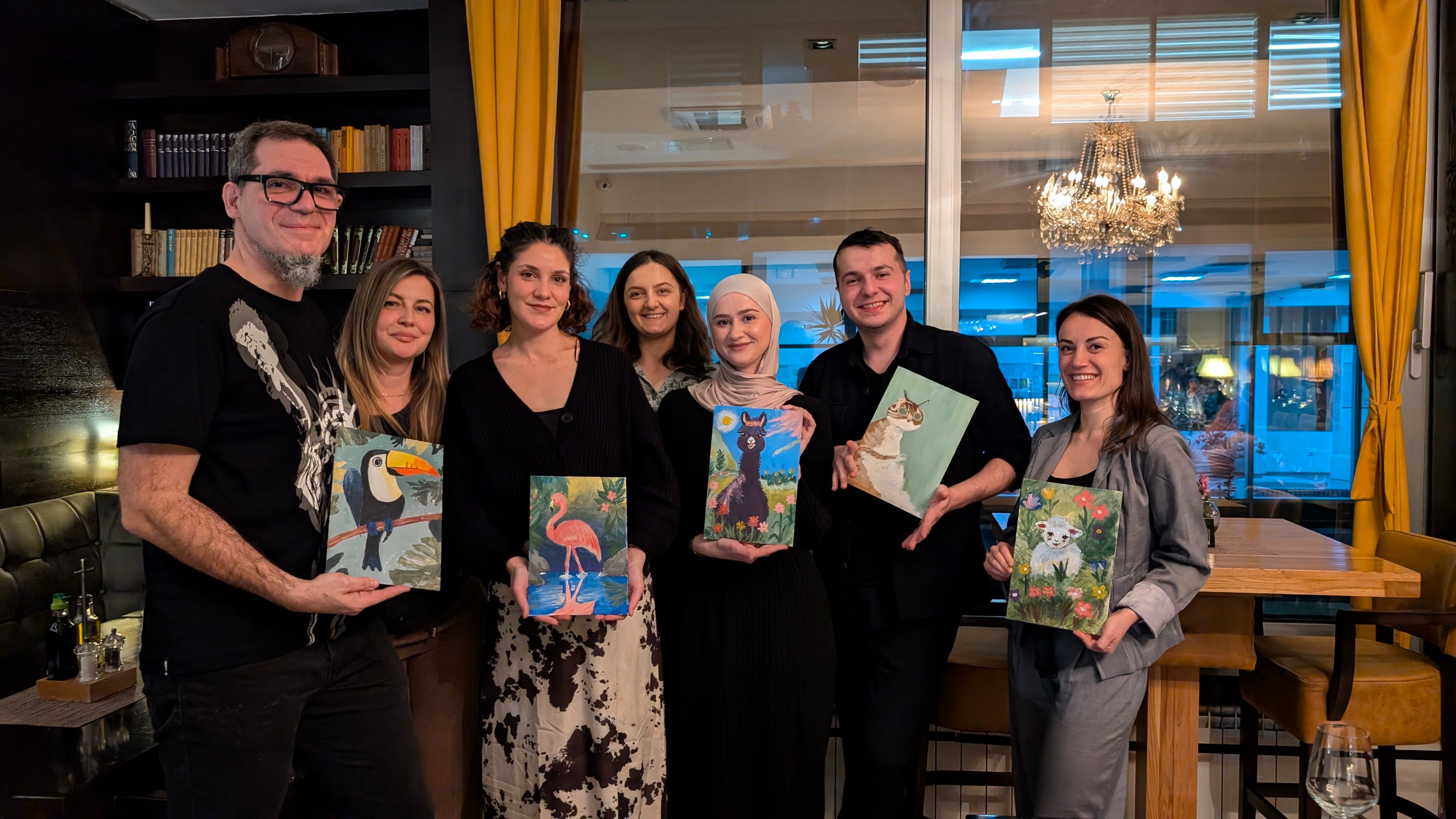 Radionica slikanja na platnu