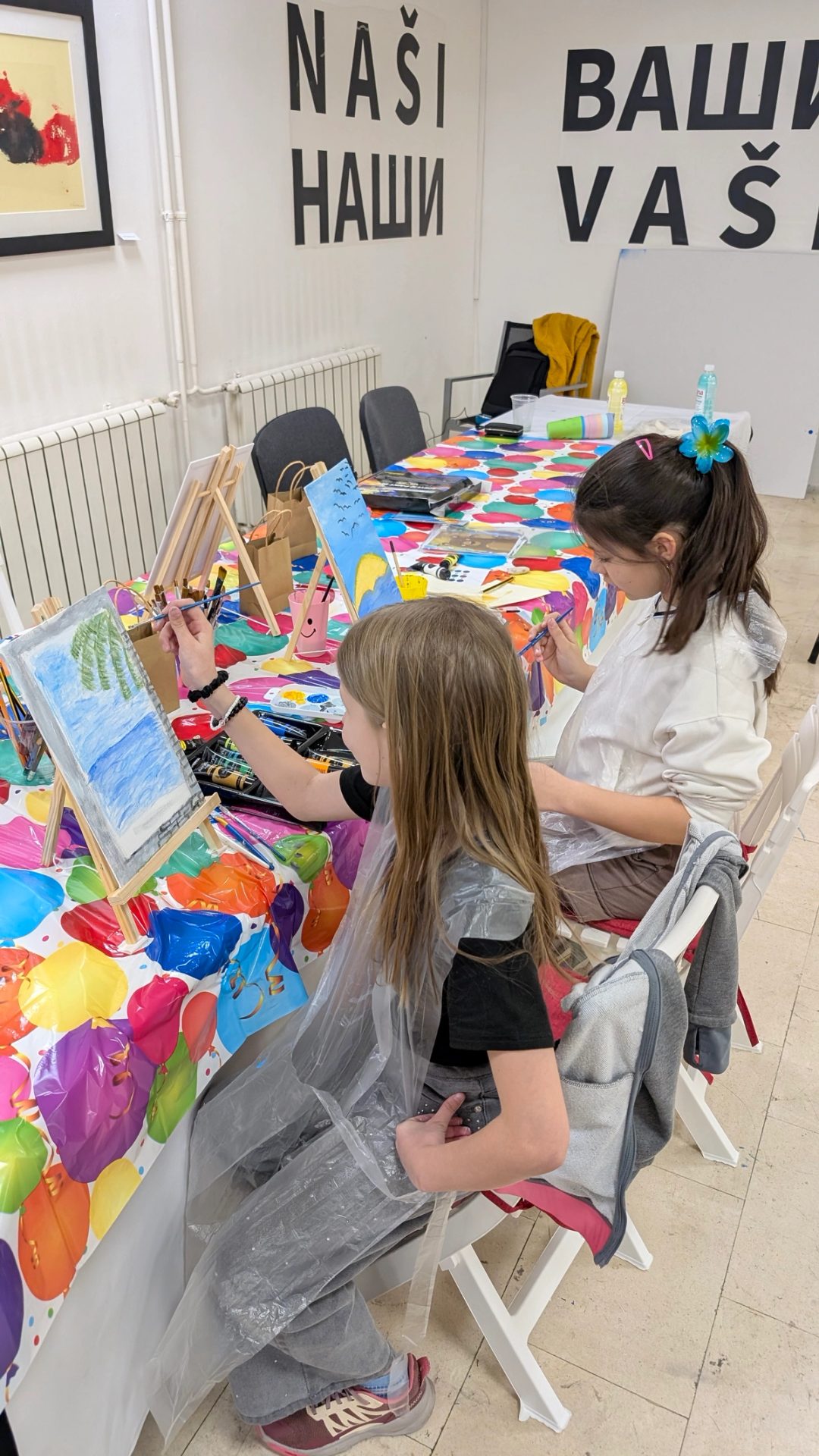 Atelier Madoka Likovni časovi za djecu u Galeriji Charlama, Sarajevo