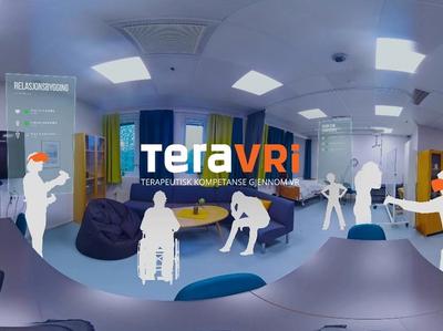Illustrasjonsbilde for UiT sitt prosjekt teraVRi - Terapeutisk kompetanse gjennom VR