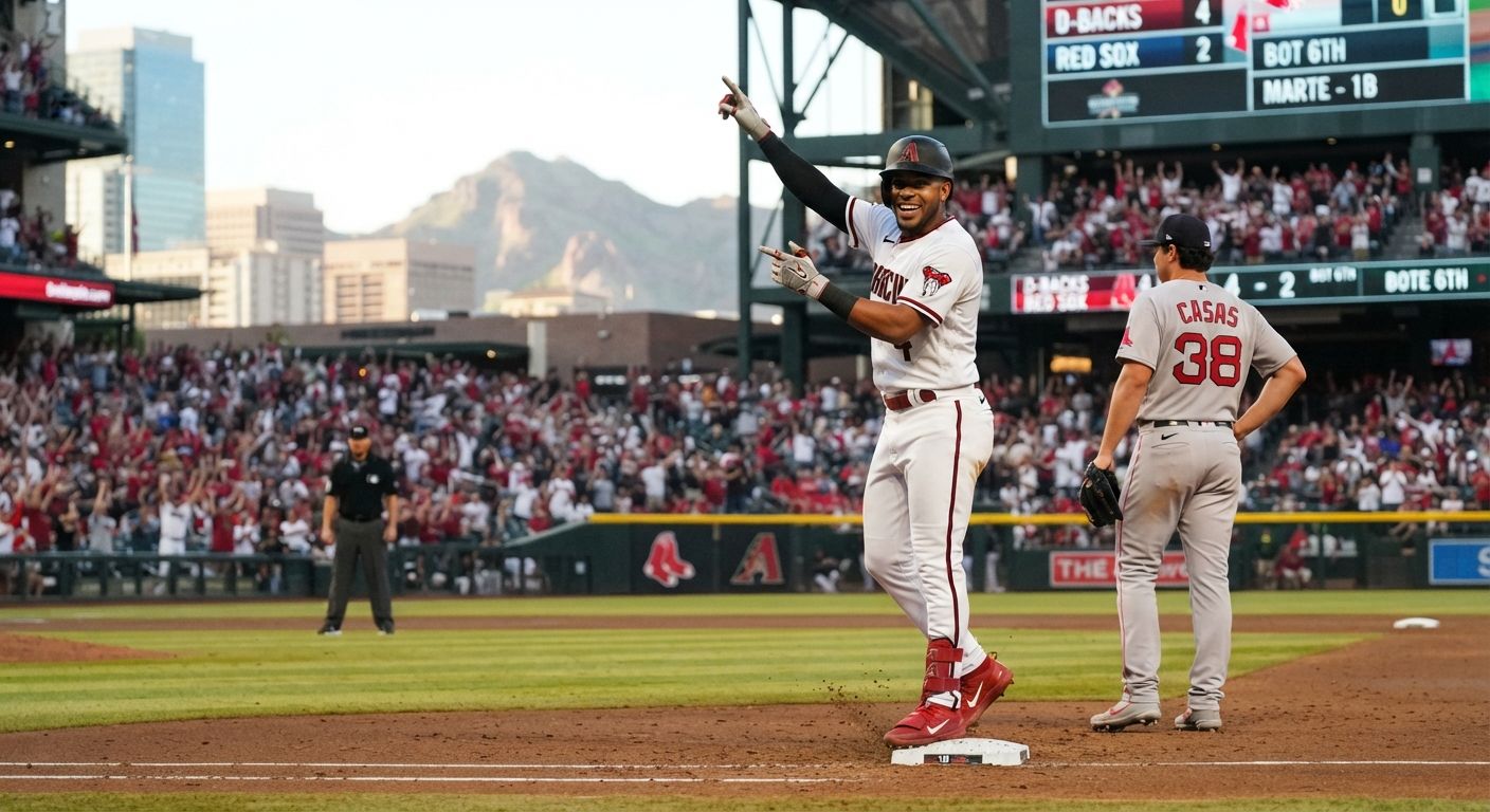 AI-generated editorial image related to Arizona Diamondbacks
