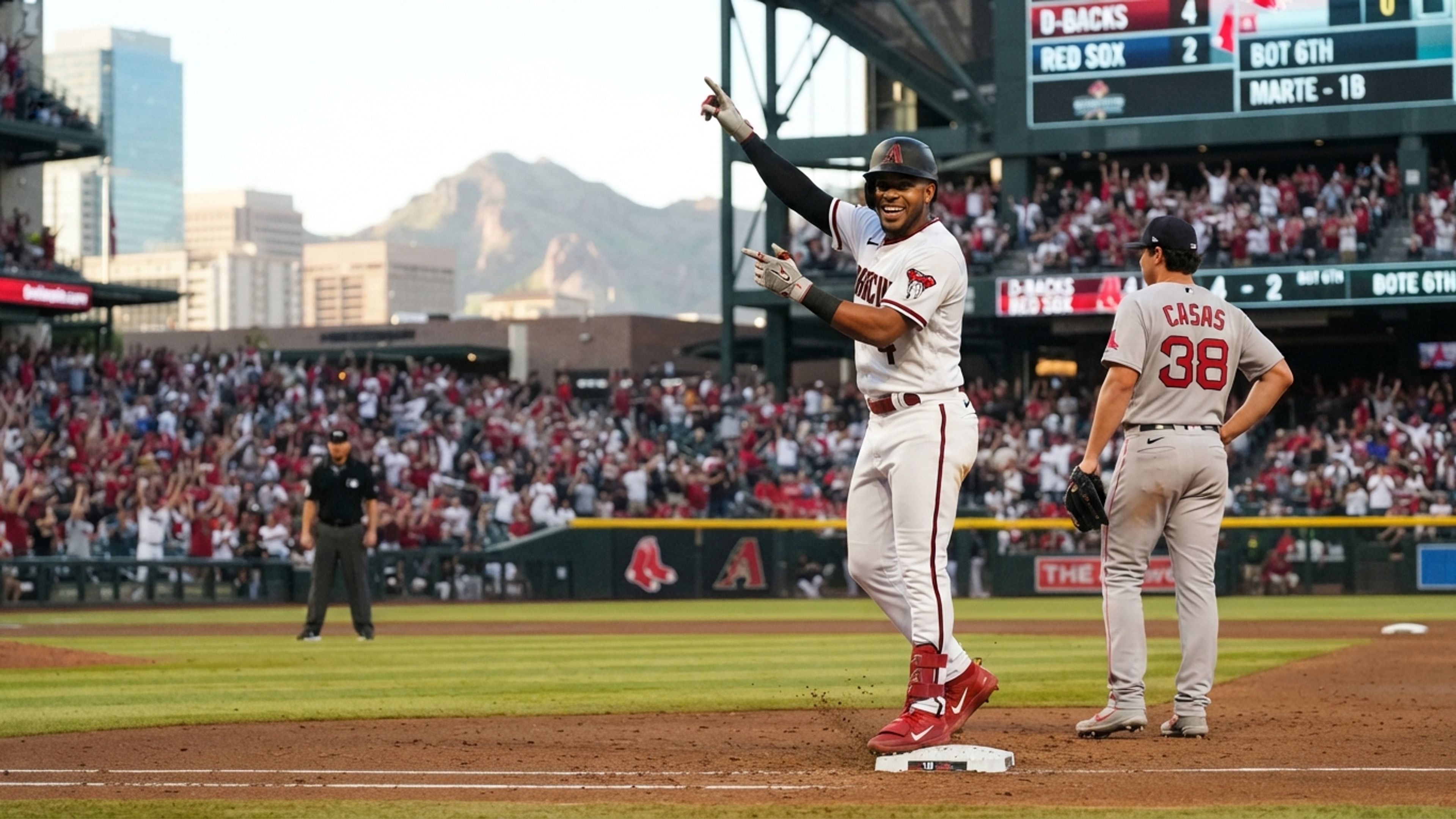 AI-generated editorial image related to Arizona Diamondbacks