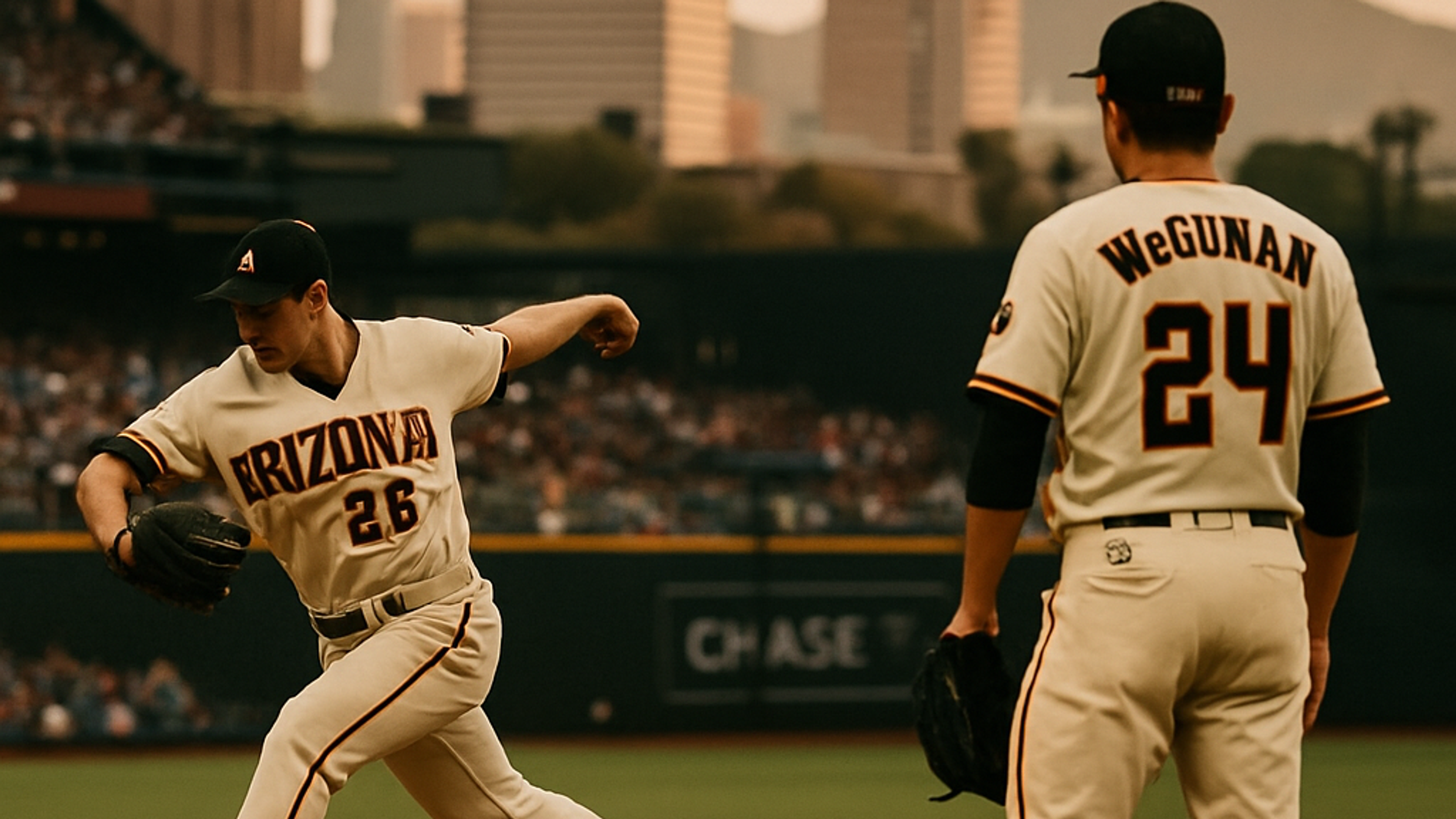 AI-generated editorial image related to Arizona Diamondbacks