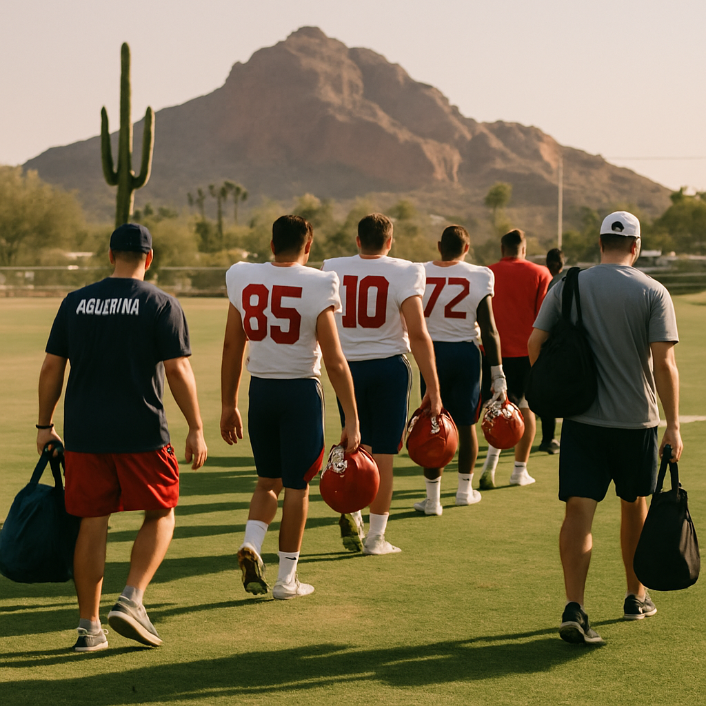 AI-generated editorial image related to Arizona Wildcats
