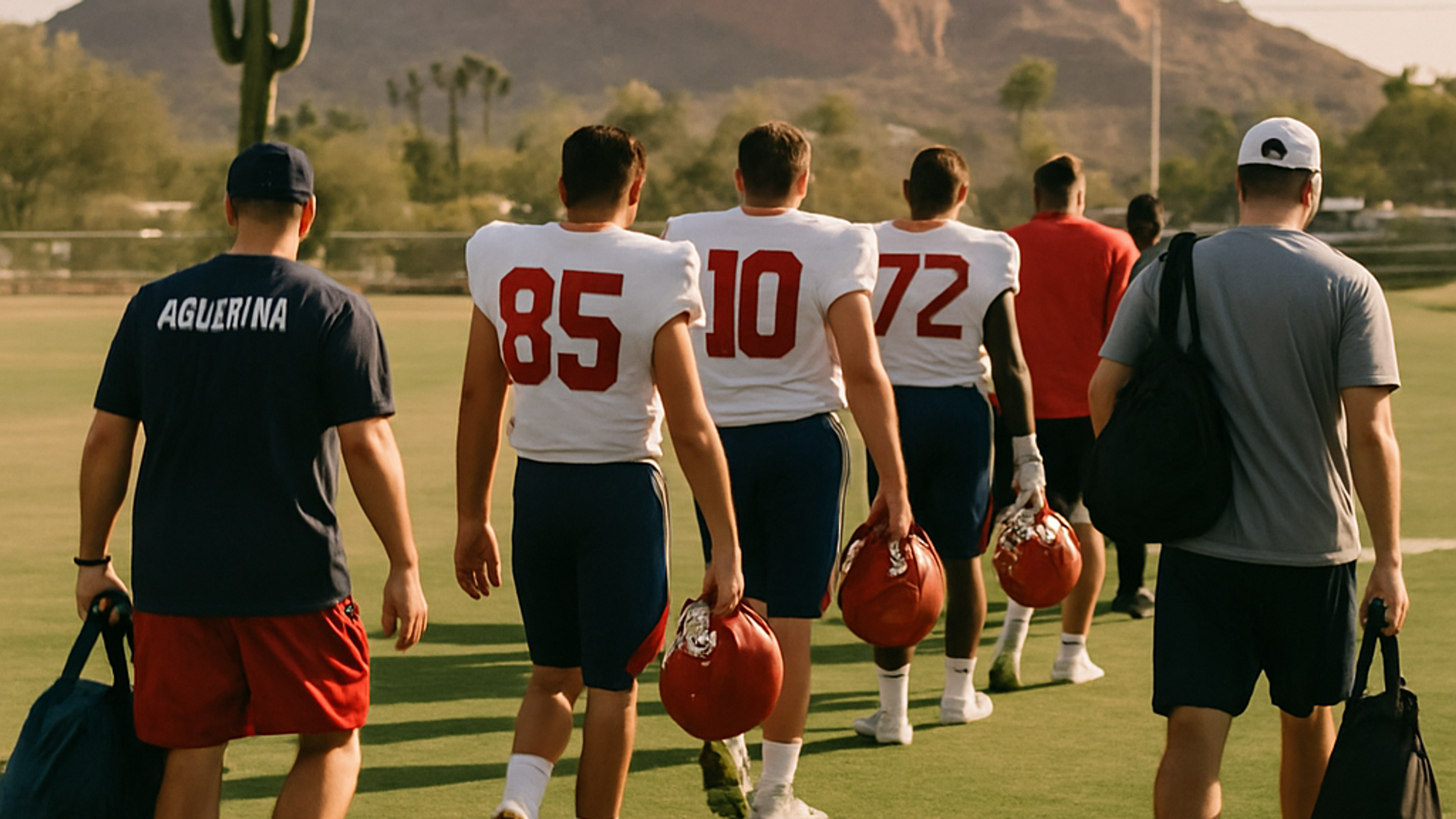 AI-generated editorial image related to Arizona Wildcats