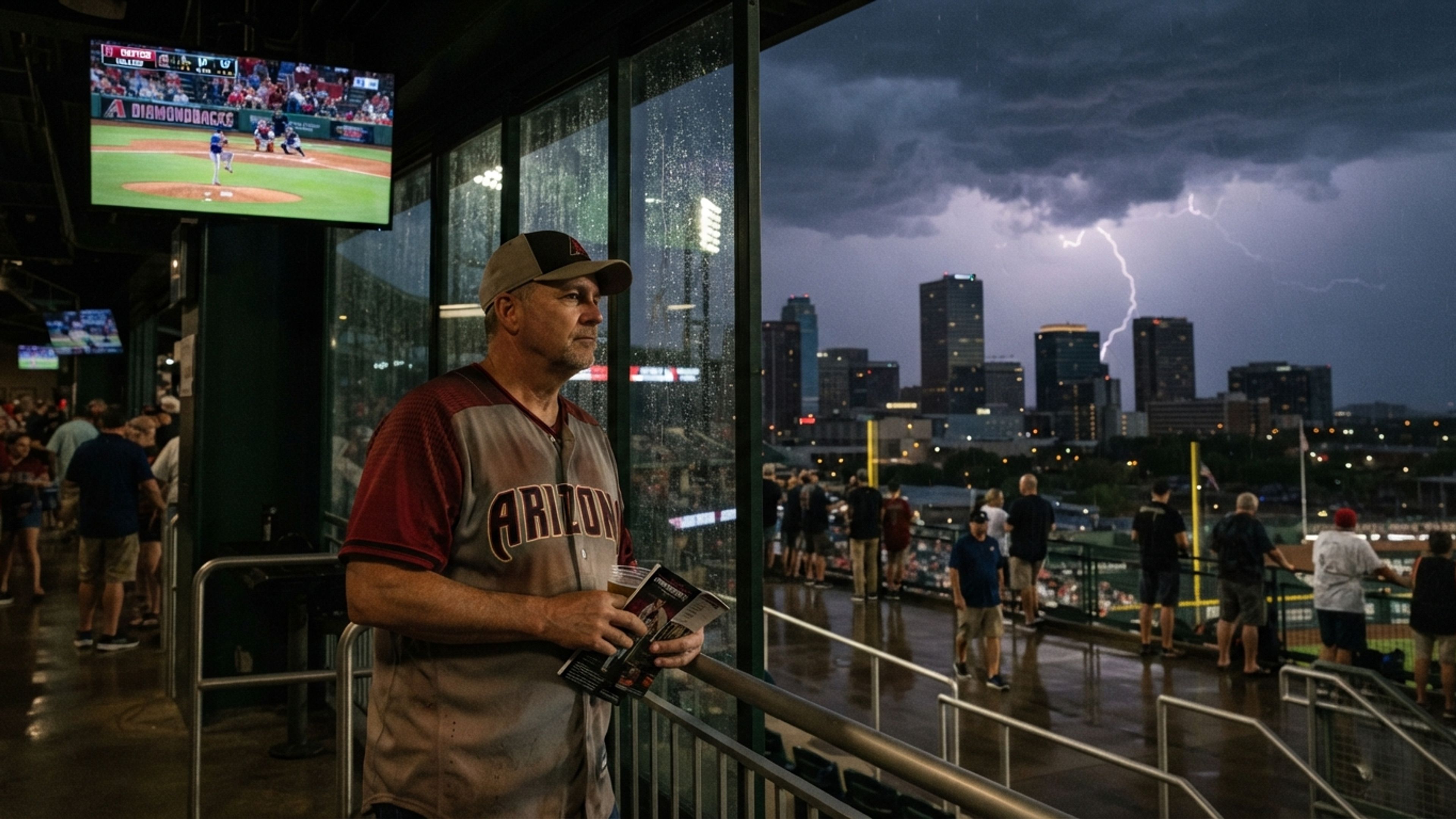 AI-generated editorial image related to Arizona Diamondbacks