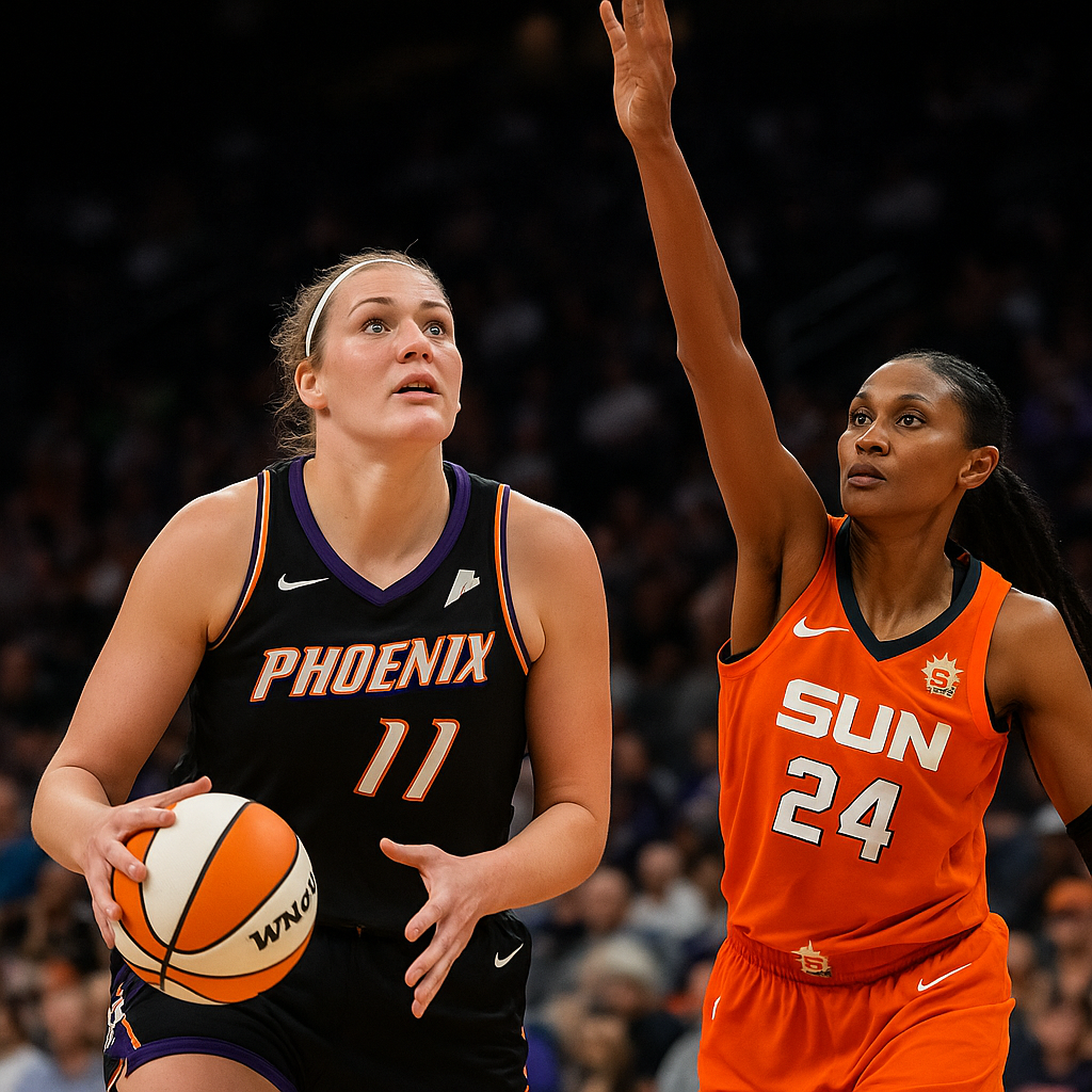AI-generated editorial image related to basketball