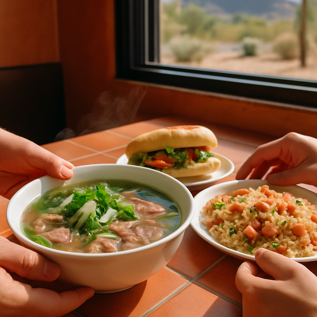 AI-generated editorial image related to Pho Sedona