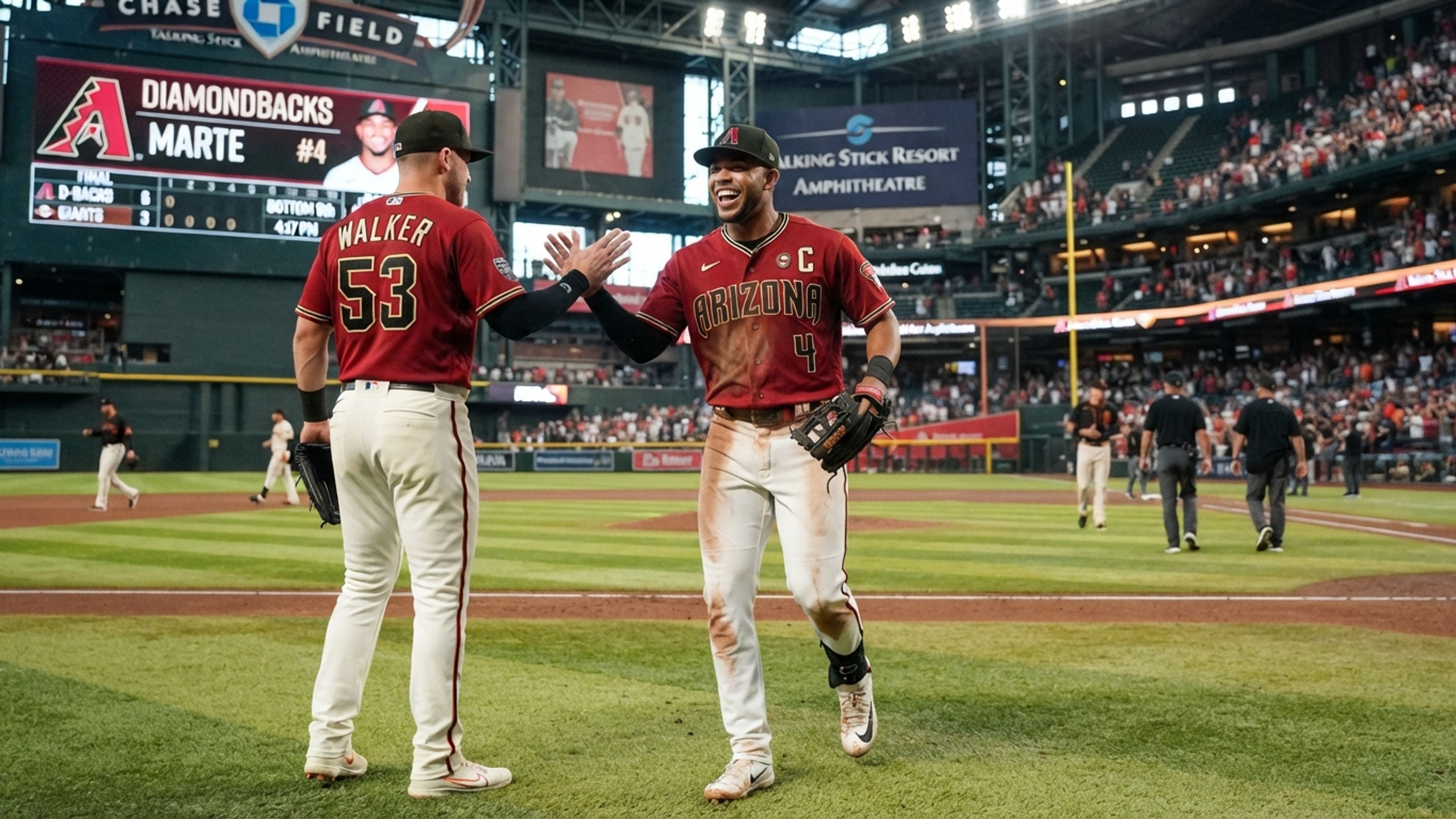 AI-generated editorial image related to Ketel Marte