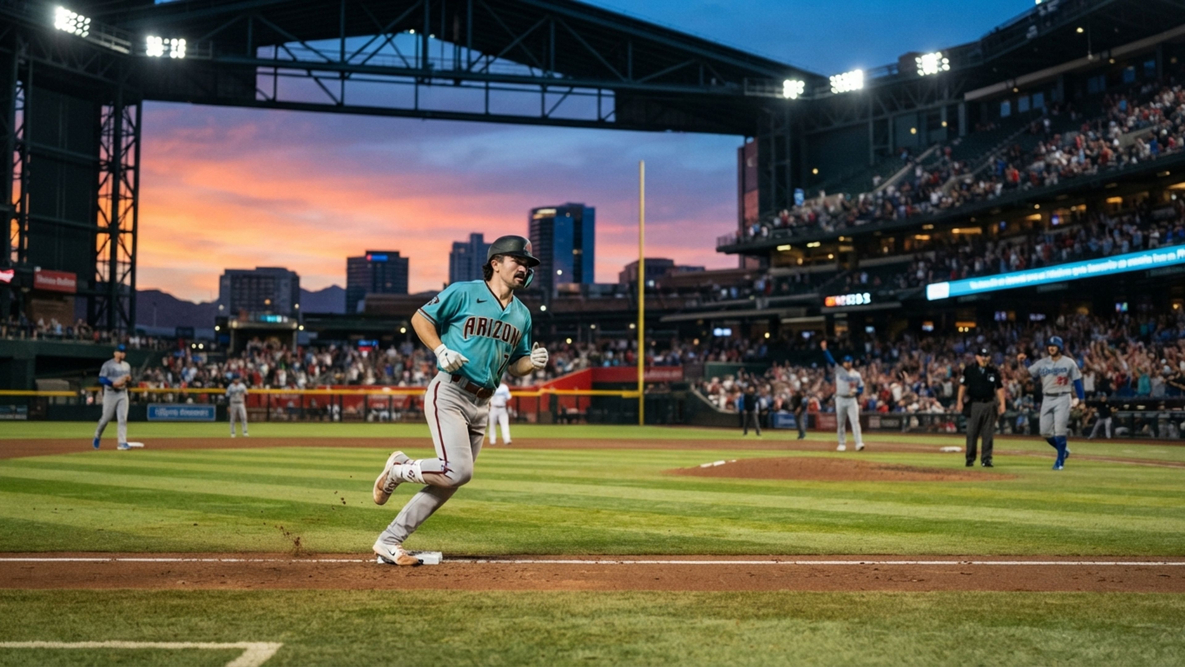 AI-generated editorial image related to Arizona Diamondbacks