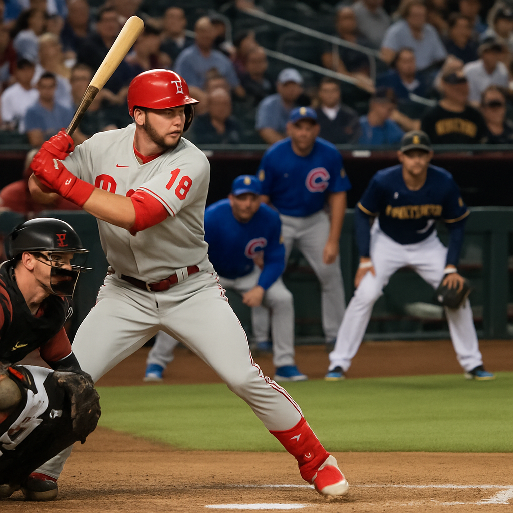 AI-generated editorial image related to baseball