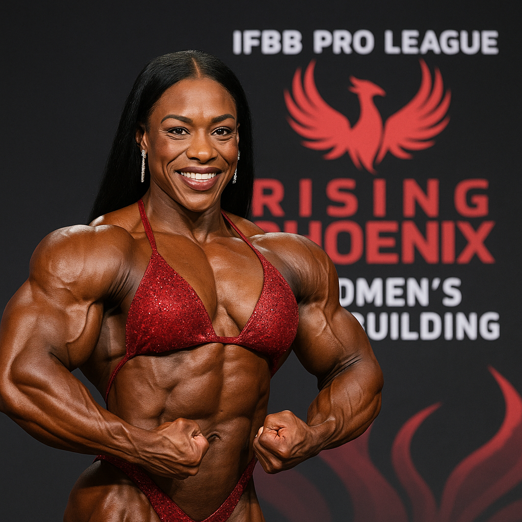 AI-generated editorial image related to bodybuilding