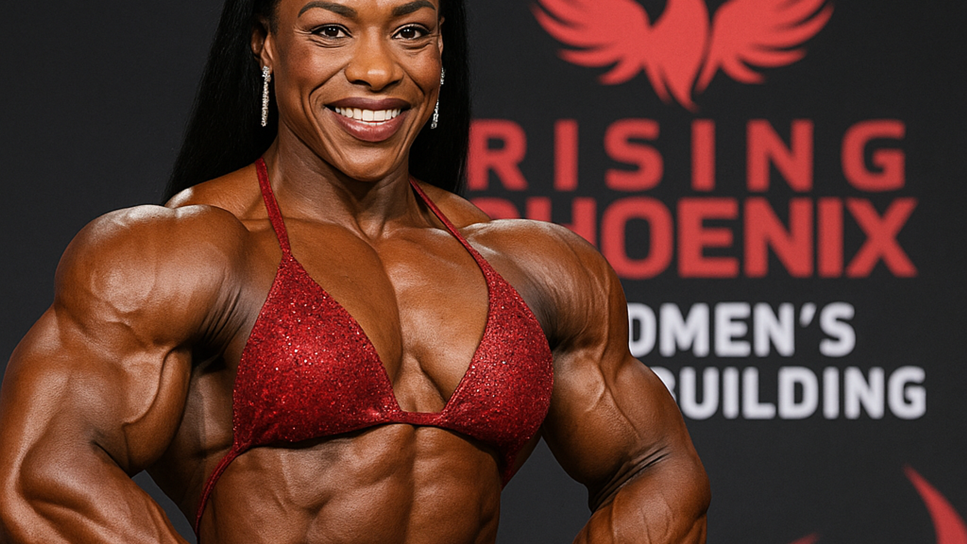 AI-generated editorial image related to bodybuilding