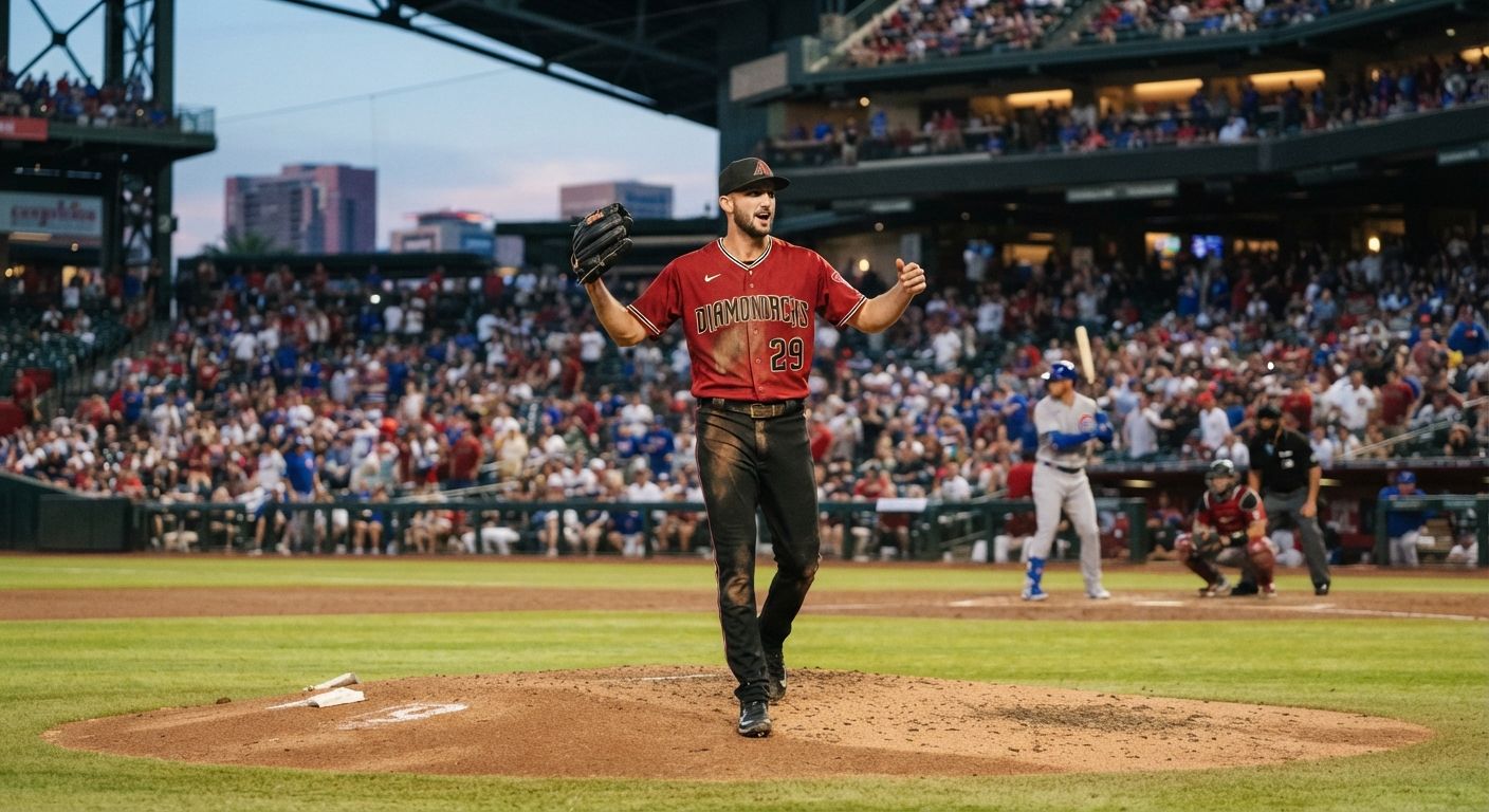 AI-generated editorial image related to Arizona Diamondbacks