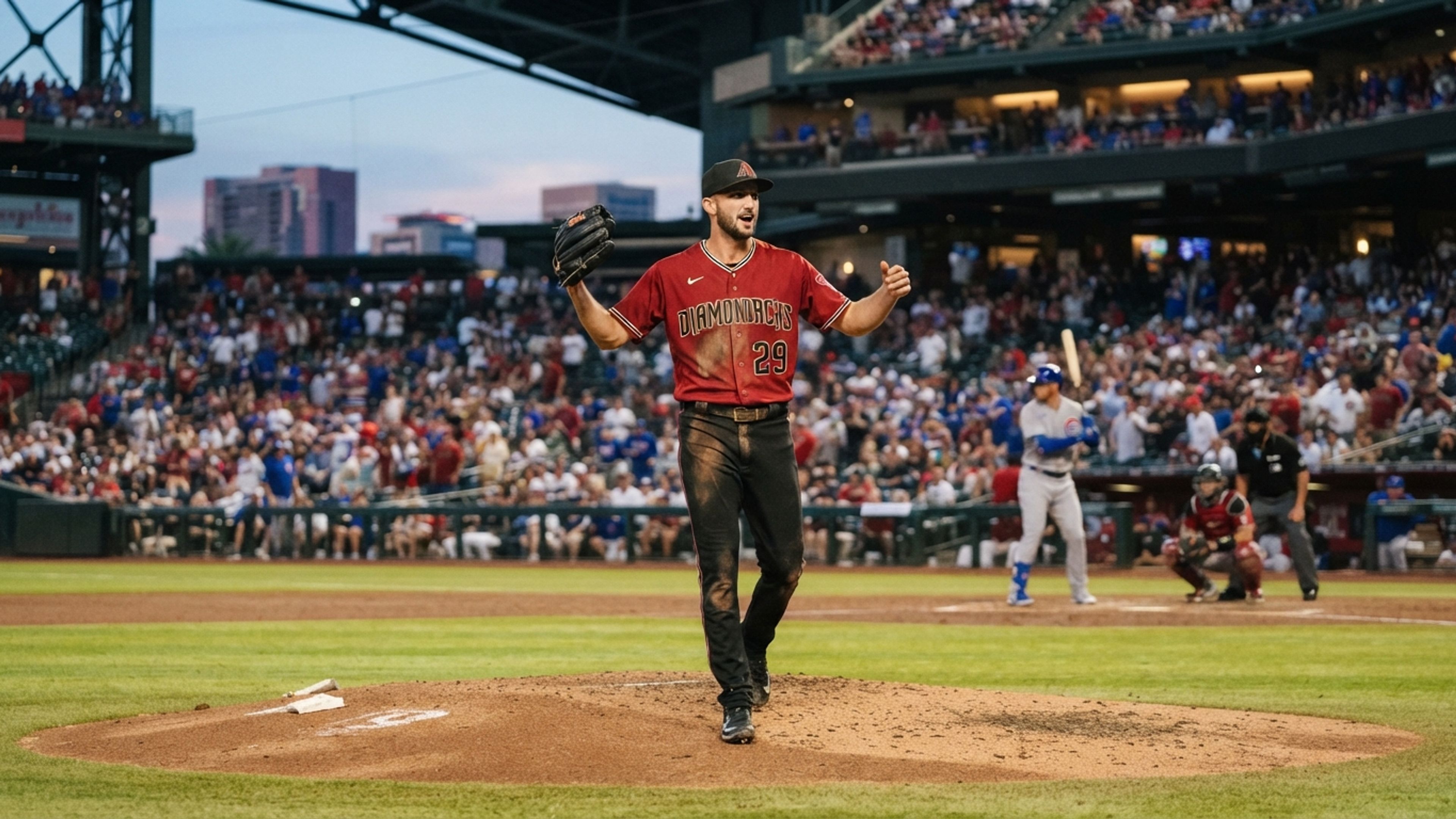 AI-generated editorial image related to Arizona Diamondbacks
