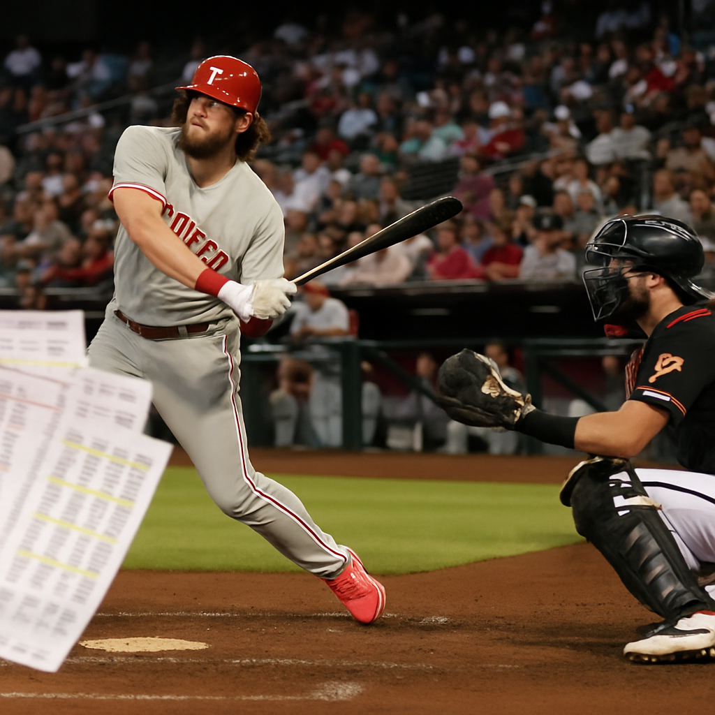 AI-generated editorial image related to baseball