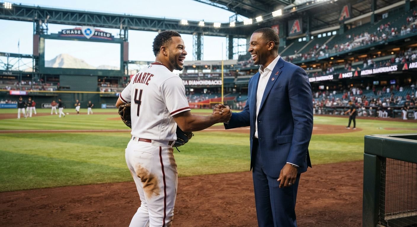 AI-generated editorial image related to Arizona Diamondbacks